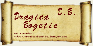 Dragica Bogetić vizit kartica